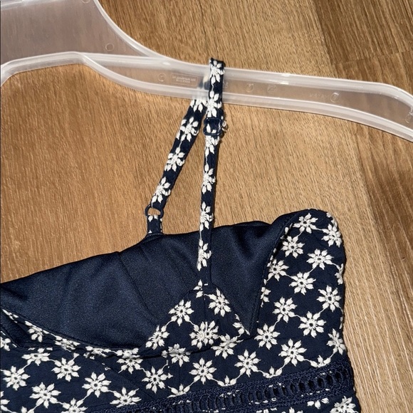 Trixxi Black and White A-Line Sundress Sleeveless - Picture 6 of 7